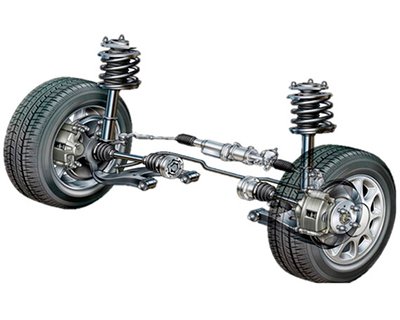 shock absorber and suspension