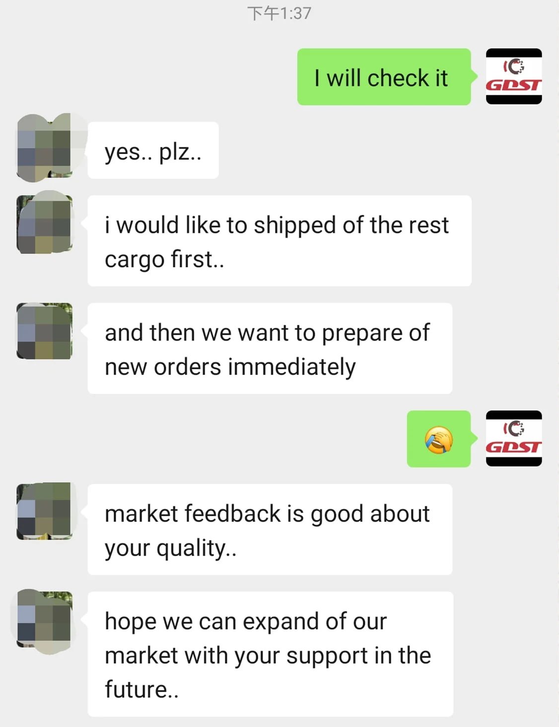 Customer feedback for GDST automotive bushings, image 2