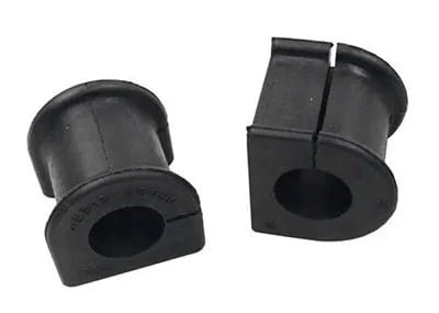 Sway bar bushing for stabilizer bar mounting on passenger cars and SUVs