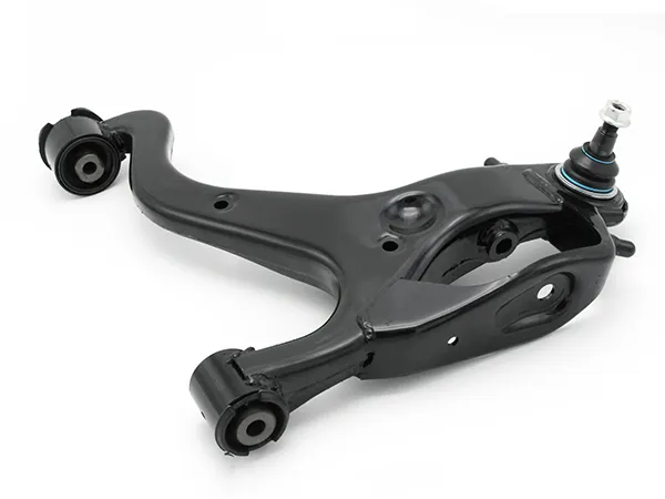 Stamped steel control arm for cost-effective solutions