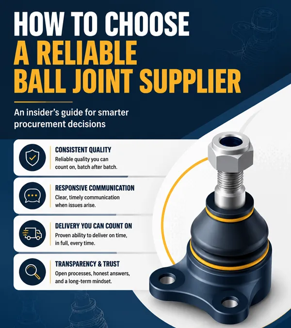 How to choose a reliable ball joint supplier