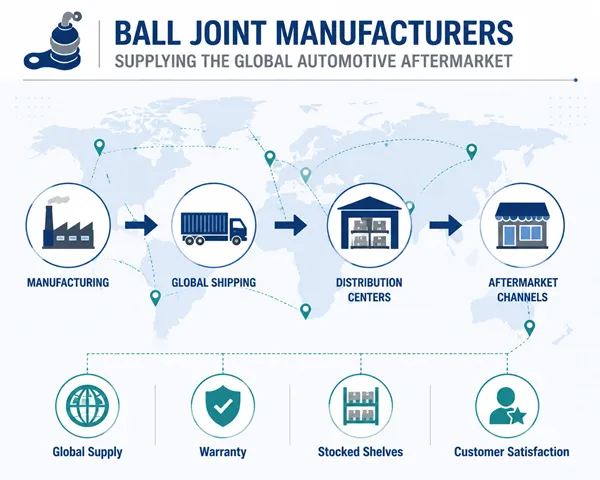 Top ball joint manufacturers supplying global automotive aftermarket