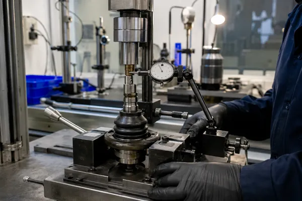 Ball joint quality testing laboratory