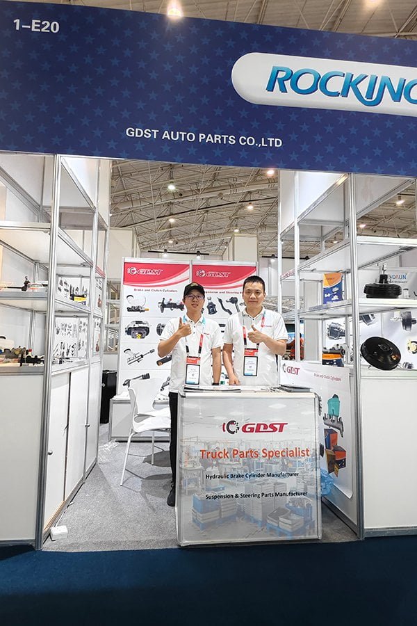 GDST Auto Parts exhibition booth at Automechanika Riyadh