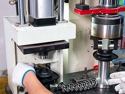 Bearing rotation smoothness test for a strut mount assembly