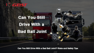 can you still drive with a bad ball joint