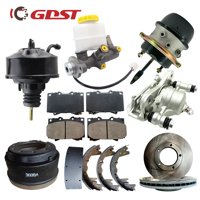 Brake parts and other automotive parts product showcase