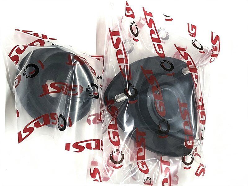 Custom color plastic bag packaging for strut mounts