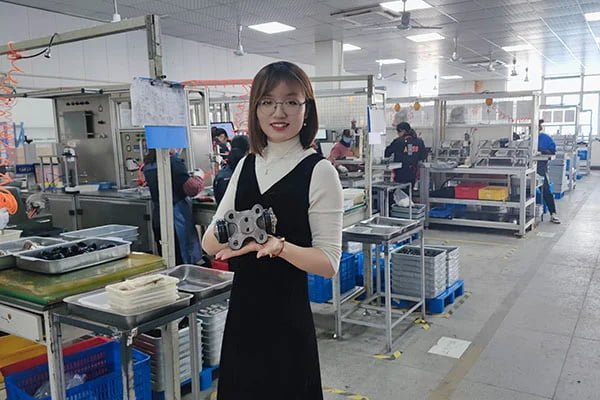 Brake cylinder factory machining and inspection area
