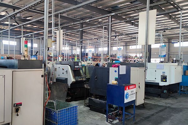 Brake caliper factory production area