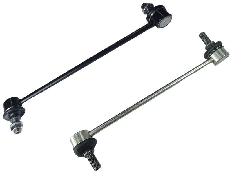 Black and silver stabilizer link color customization options
