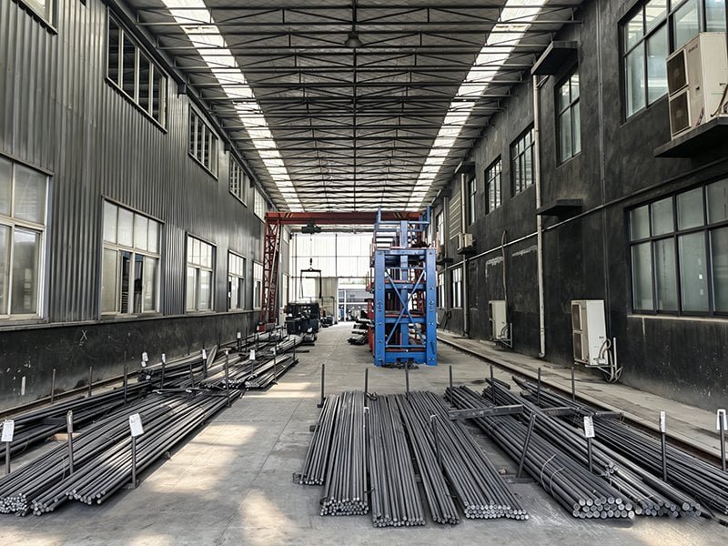 Raw material inspection for steering rack production