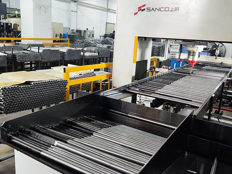 Rack bar machining for steering rack