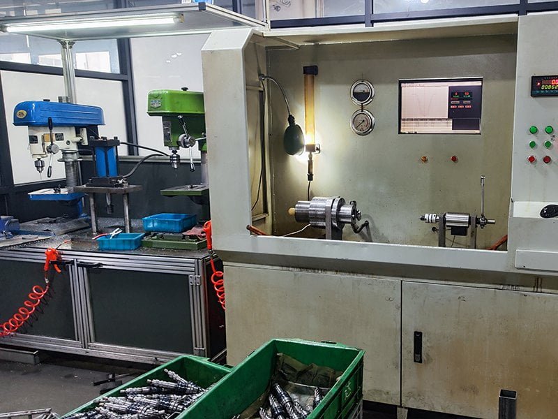 Pinion shaft machining for steering rack