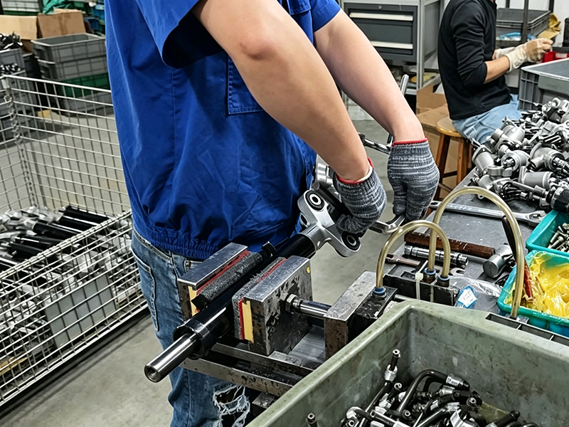 Rack and pinion assembly process