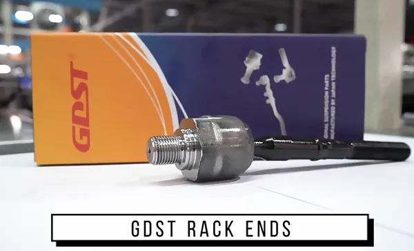 rack end identification before replacement under steering boot