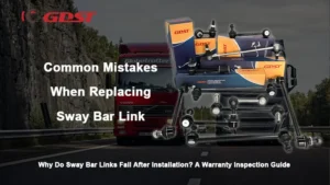 common mistakes when replacing sway bar link