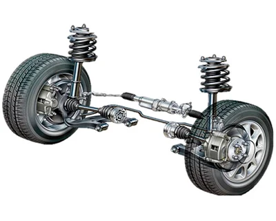 shock absorber and suspension