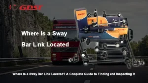 where is a sway bar link located