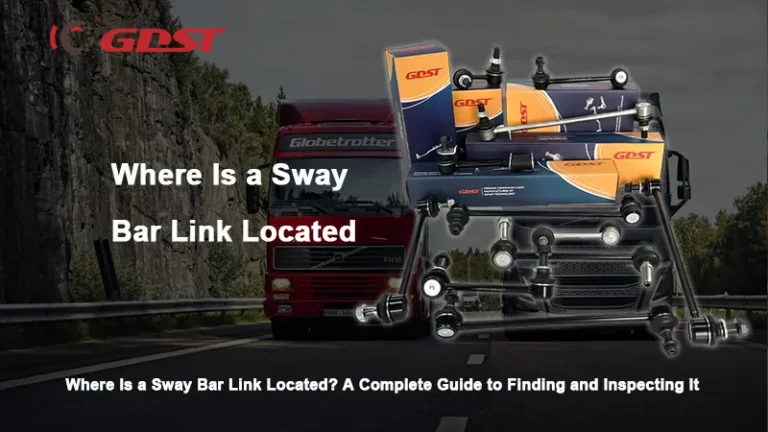 where is a sway bar link located