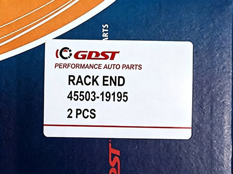 Customized branded product label for automotive parts