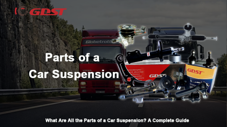 the parts of a car suspension