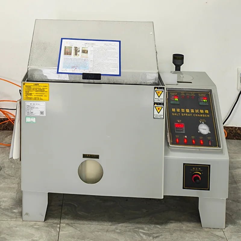 Salt spray testing of tie rod end surface treatment